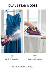 IW6 Handheld Garment Steamer - 2800W, 40g/min Steam, 460mL Tank
