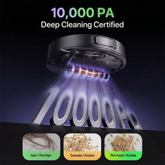 RP100 Robot Vacuum & Mop - 10,000Pa Suction, 180min Runtime, Vacuum & Mop