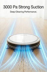 RP34 Robot Vacuum & Mop - 3,000Pa Suction, 140min Runtime, 300/300mL Tanks