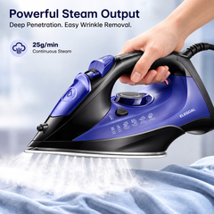 IW5 Handheld Garment Steamer - 2200W, 25g/min Steam, 300mL Tank