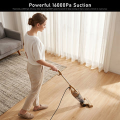 PV26 Corded Stick Vacuum - 16,000Pa Suction, 600W, 0.8L Dust Cup