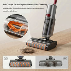 FW03 Pro Cordless Floor Washer - 18kPa Suction, 250W, 55min Runtime
