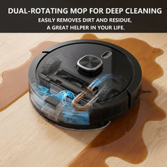 RP91 BLDC Robot Vacuum & Mop - 15,000Pa Suction, 220min Runtime