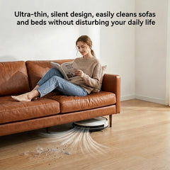 RP39 Robot Vacuum & Mop - 800Pa Suction, 90min Runtime, 310mL Dust Bin