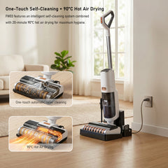 FW03 BLDC Cordless Floor Washer - 14kPa Suction, 220W, 35min Runtime