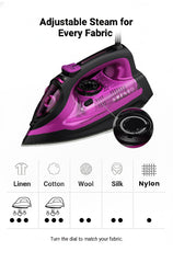 IW6 Handheld Garment Steamer - 2800W, 40g/min Steam, 460mL Tank