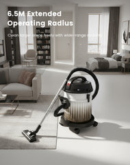 CVC1 Vacuum Cleaner - 18,000Pa Suction, 1800W, 18L Dust Cup