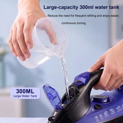 IW5 Handheld Garment Steamer - 2200W, 25g/min Steam, 300mL Tank