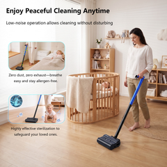 FW07 7Cordless Floor Washer - Innovative 0-Suction & 0-Emission