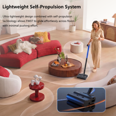 FW07 7Cordless Floor Washer - Innovative 0-Suction & 0-Emission