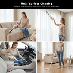 CSV030 Cordless Stick Vacuum - 7,000Pa Suction, 0.8L Dust Cup