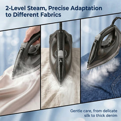 IW8 Handheld Garment Steamer - 2600W, 30g/min Steam, 260mL Tank