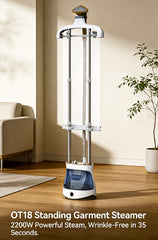 OT18 Handheld Garment Steamer - 2200W, 40g/min Steam, Fast Heat-Up