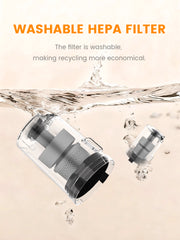 PV16 Corded Stick Vacuum - 15,000Pa Suction, 0.4L Dust Cup, HEPA Filter