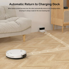 RP39 Robot Vacuum & Mop - 800Pa Suction, 90min Runtime, 310mL Dust Bin