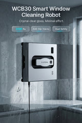 WCB30 BLDC + Anti-Slip Tracks Window Cleaning Robot - 3200Pa Suction